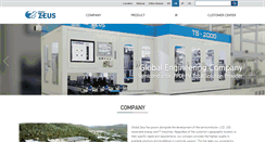 Desktop Screenshot of globalzeus.com